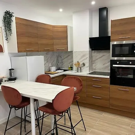 Sublime T2/ Cosy/ Clim/ Parking/plage Apartamento *