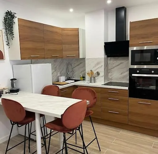 Sublime T2/ Cosy/ Clim/ Parking/plage Apartamento *