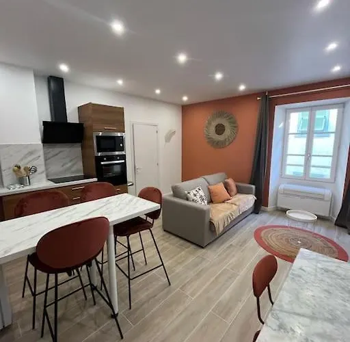 Sublime T2/ Cosy/ Clim/ Parking/plage Apartamento