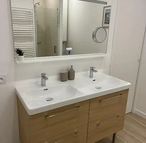 Sublime T2/ Cosy/ Clim/ Parking/plage Apartamento *